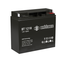 Аккумуляторная батарея ОПС серии BT 1218  12В/18Ач  BT 1218  Battbee