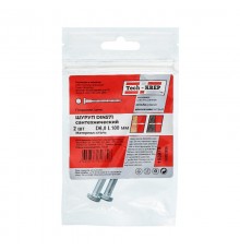 Болт DIN 571 сантехнический оцинк 6х100 (2 шт) - пакет ( 0,037 кг)  103878  Tech-KREP