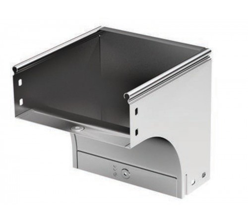 Угол CDV 90 вертикальный внеш. осн.500 H50 в комплекте с крепежными элементами и соединительными пластинами, необходимым  37577KHDZ  DKC