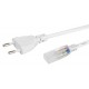Усилитель для контроллеров LED LS-power cord-220-3528 144Вт 12В IP20  Б0004967  ЭРА