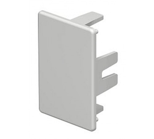Торцевая заглушка кабельного канала WDK 30x45 мм (ПВХ,светло-серый) (WDK HE30045LGR)  6183700  OBO Bettermann