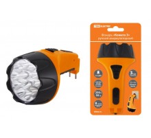 Фонарь универсальный "Комета 3" ручной аккумуляторный, 15 светодиодов, 1,1Ач 230В вилка  SQ0350-0041  TDM