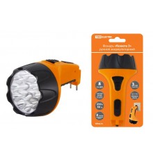 Фонарь универсальный "Комета 3" ручной аккумуляторный, 15 светодиодов, 1,1Ач 230В вилка  SQ0350-0041  TDM