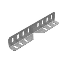 Соединитель универсальный изменяемый для лотка высотой 80, 100 мм, толщ. 1,0 мм, гор. цинк  СЛУИ-80-100-1,0-ГЦ  Ostec