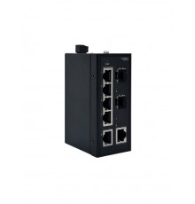 Неуправляемый промышленный коммутатор Ethernet, 6x10/100BaseT, 2x100BaseX SFP  NSETU108T06X02B  SE