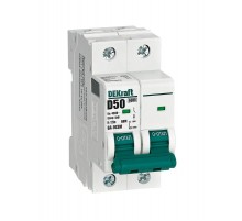 Выключатель автоматический без теплозащиты двухполюсный ВА-103М2P 50А характеристика D 6кА  12552DEK  Dekraft