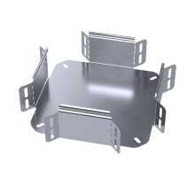 Ответвитель Х-образный Стандарт INOX (AISI 316) 100х80  PR16.3203  Промрукав