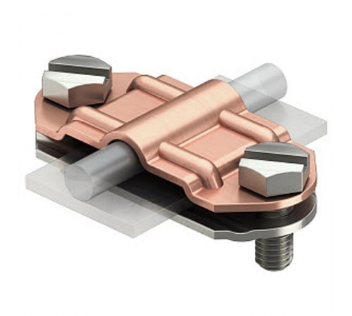 Соединитель полосы и прутка продольный (233 A ZV)  5336503  OBO Bettermann