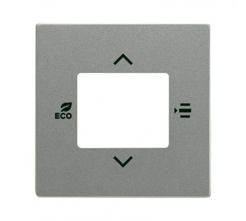 6109/03-803-500 Накладка на терморегулятор, meteor/серый металлик2CKA006155A0066 ABB