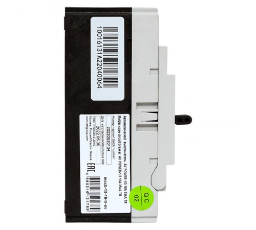 Выключатель автоматический AV POWER-1/3 16А 35kA TR  mccb-13-16-TR-av  EKF