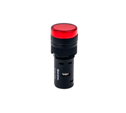 Сигнальная лампа,16мм, красный, 220V AC, моноблок IP40 MT16-D64  73809  ОВЕН