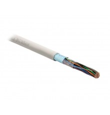 FUTP25-C3-S24-IN-PVC-GY Кабель витая пара, экранир. F/UTP, категория 3, 25 пар (24 AWG),одножил. (solid), PVC, серый  19960  Hyperline