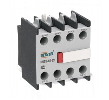 Приставка контактная доп.контакты 2НО+2НЗ ли  24105DEK  DEKraft