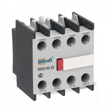 Приставка контактная доп.контакты 2НО+2НЗ ли  24105DEK  DEKraft