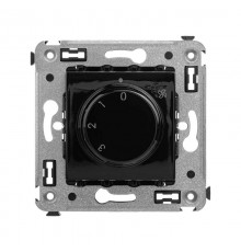 Механизм управления вентиляторами в стену, "Avanti", "Черный квадрат"  4402173  DKC