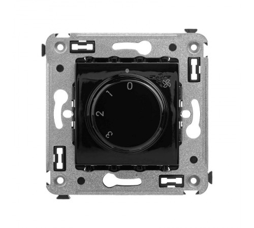 Механизм управления вентиляторами в стену, "Avanti", "Черный квадрат"  4402173  DKC