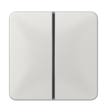 1-клавишная накладка для пульта КNX, светло-серая, для серии CD  CD401TSALG  Jung