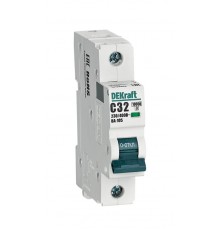 Выключатель автоматический  однополюсный ВА-105 32А C 10кА  13156DEK  DEKraft