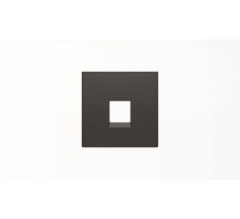 Накладка для телекоммуникационных розеток типа 8117... и/или 8118..., серия SKY, цвет чёрный барх.2CLA851700A1501 ABB