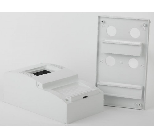 Щит квартирный пластиковый ЩК 26-04 без дверки (12/144)  Б0049274  ЭРА