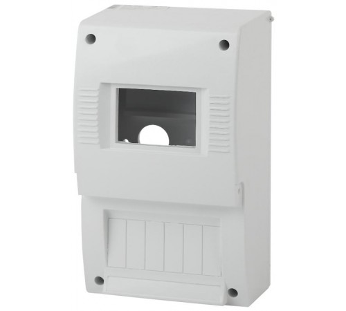 Щит квартирный пластиковый ЩК 26-04 без дверки (12/144)  Б0049274  ЭРА