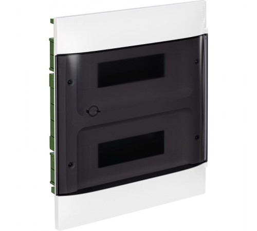 Practibox S Пластиковый щиток Встраиваемый (в полые стены) 2X12 Дымчатая дверь  135572  Legrand