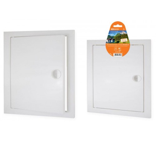 Люк ревизионный с ручкой 300х300, белый  SQ1807-0426  TDM