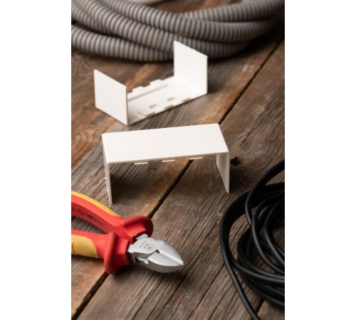 Соединитель (100х40) (2 шт) Plast EKF PROxima Белый    conw-100-40x2   EKF 