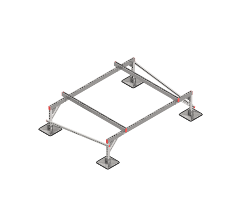 Опорная конструкция для установки оборудования TECHNORAPTOR STEELFOOT 2000х1500 тип 2 HD  KM-TR-STF-SSEI-2000-1500-2 HD  КМ - профиль