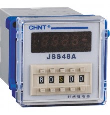 Реле времени JSS48A 11--контактный двух групповой переключатель AC/DC100V~240V  300082  CHINT