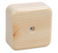 Коробка распределительная КМ для о/п 50х50х20мм сосна  UKO10-050-050-020-K34-E  IEK