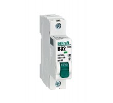 Выключатель автоматический однополюсный ВА-103 1Р 32А характеристика B 6кА  12212DEK  DEKraft