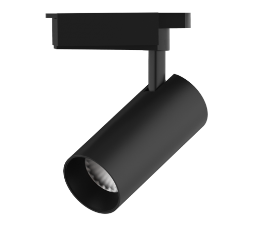 Светильник светодиодный трековый цилиндр 20W 1650lm 4000K 180-240V IP20 65*210мм черный угол 24  TR069  Gauss