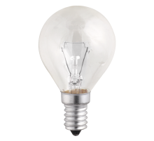 Лампа накаливания ЛОН 40Вт E14 240В P45 clear  3320256  Jazzway
