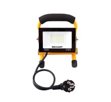 Прожектор-переноска СДО-EXPERT 30 Вт 2400 Лм 6500 K со шнуром 0,5 метра и евровилкой  605-021  Rexant
