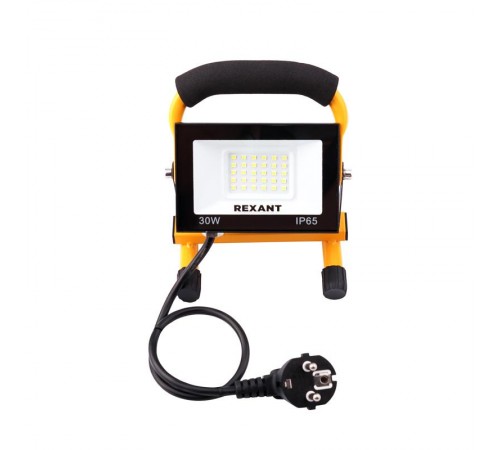 Прожектор-переноска СДО-EXPERT 30 Вт 2400 Лм 6500 K со шнуром 0,5 метра и евровилкой  605-021  Rexant