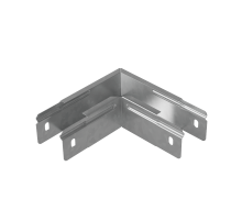 Угол горизонтальный 90 гр. прямой 50х50 мм "ПЛЮС"  PGLplus90-50-50  КМ - профиль