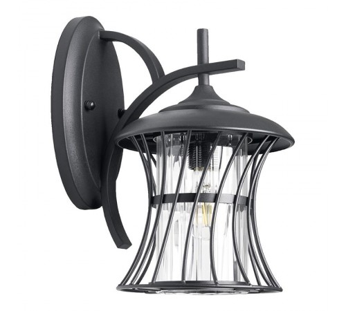 Светильник садово-парковый PL520 60W E27 230V, черный  11888  Feron