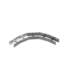 Угол лестничный горизонтальный 90 гр. 100х300х1,5 мм R600 HD N  LGL90-100-300-1.5-R600 HD N  КМ-профиль