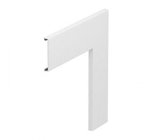 Крышка плоского угла Rapid 80 гладкая (ПВХ,белый) (GK-OTGFRW)  6274490  OBO Bettermann