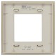 SKANDY Рамка 1-местная SK-F21B стекло беж.   SK-M12-G-K10  IEK