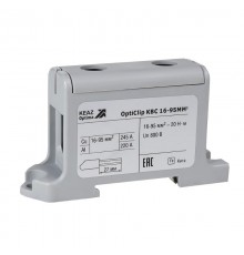 Клемма вводная силовая OptiClip КВС 16-95 серая  351042  КЭАЗ