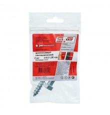 Болт DIN 571 сантехнический оцинк 10х80 (2 шт) - пакет ( 0,08 кг)  103883  Tech-KREP