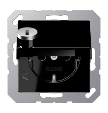 SCHUKO® розетка с замком A1520BFKLSLSW Jung