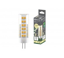 Лампа светодиодная G4-7 Вт-230 В-3000 К, SMD, 18,5x57 мм  SQ0340-0219  TDM