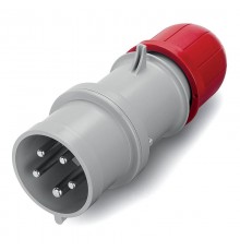 Вилка кабельная с безвинтовыми клеммами IP44 16A 3P+E+N 400В  DIS2131637P  DKC
