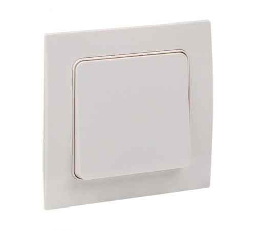 Стокгольм Выключатель 1-кл. 10А белый PROxima  EXV10-021-10  EKF