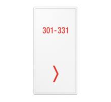 Стеклянная крышка 2 поста LSCUKO6TX-2WW Jung