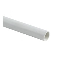 Труба гладкая жесткая ПВХ d20 белая (50м/уп) (2м) PROxima  trg-20w-2m  EKF