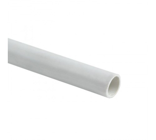 Труба гладкая жесткая ПВХ d20 белая (50м/уп) (2м) PROxima  trg-20w-2m  EKF